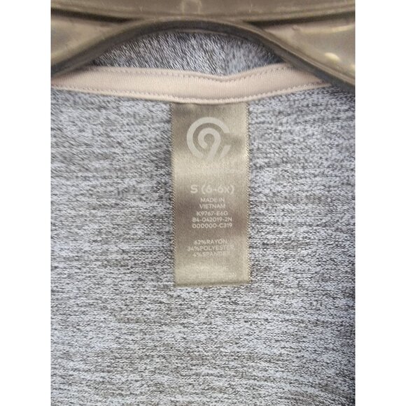 C9 Champion Girls Open‎ Front Cardigan Sweater S (6-6X) Blue - Picture 4 of 6